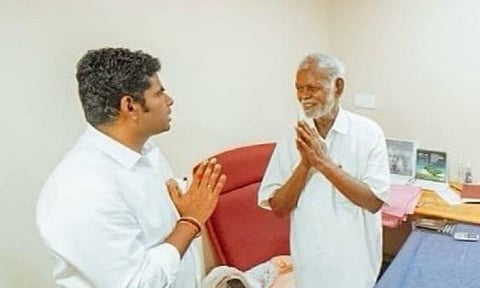 Annamalai extends warm birthday wishes to veteran Communist leader Nallakannu (X)&nbsp;