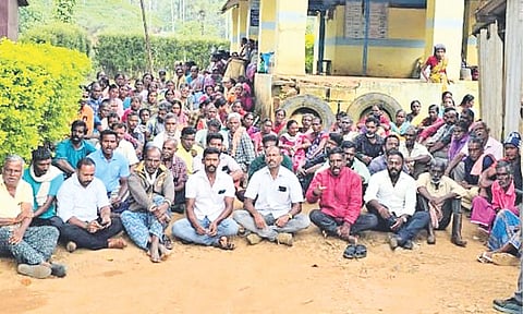 Villagers protest demanding immediate capture of Bullet elephant
