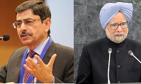 Governor R N Ravi, Manmohan Singh