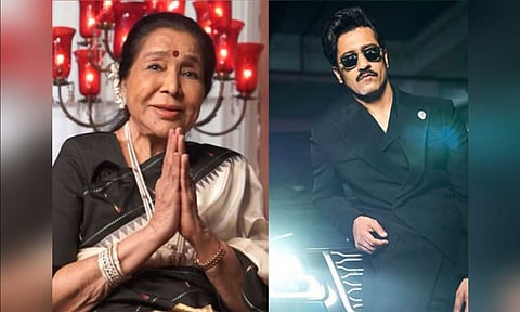 Asha Bhosle, Vicky Kaushal (Instagram/@asha.bhosle/@vickykaushal)