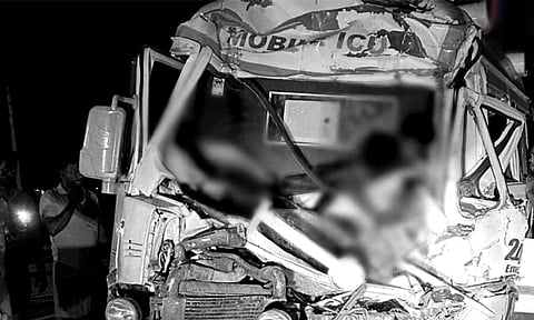 Visual from the spot (Daily Thanthi)