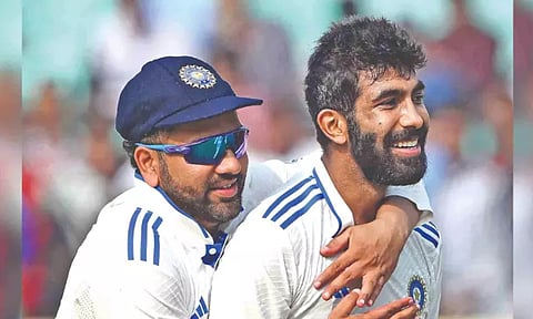 Rohit Sharma and Jasprit Bumrah