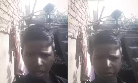 Screen grab from the video