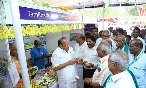 Agriculture minister MRK Panneerselvam
