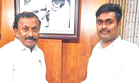 Saidai Duraisamy with Gokul Kalleswaran