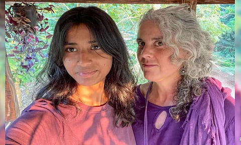 Sneha with Gema Vidal