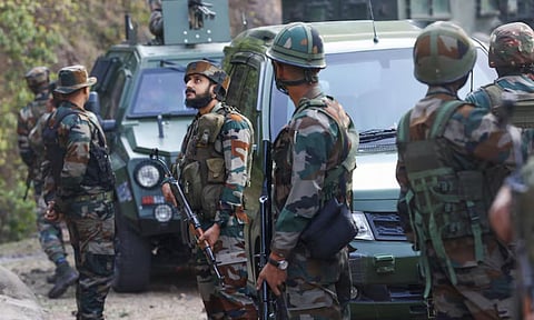 Four Naxalites were found dead initially on Sunday, while one more body was recovered later (PTI)