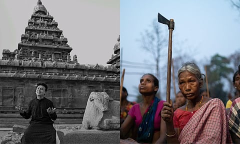 Shot captured by Amar Ramesh (L), Shot captured by Bhumika Saraswati (R)