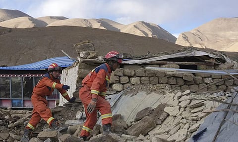 Visual from the spot (AP)