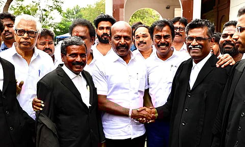 Special court in Chennai acquitted minister Ma Subramanian and 7 others in a case registered in 2002 (Photo: Manivasagan)&nbsp;