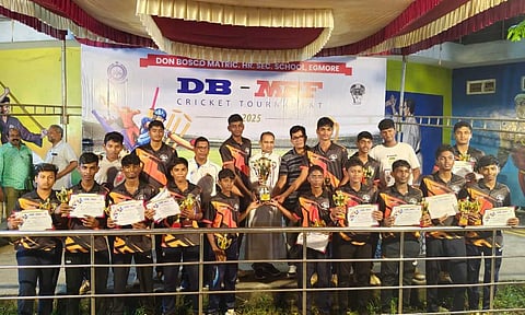 St Bede’s AI Hr Sec School defeated Don Bosco Egmore in DB MRF Tournament