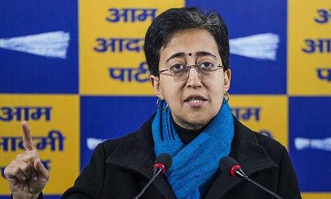 &nbsp;Former Delhi Chief Minister Atishi (PTI)