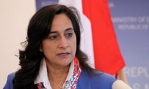 Foreign Minister Anita Anand&nbsp;