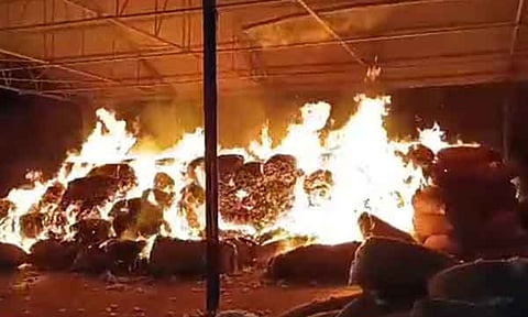 Visuals from the spot