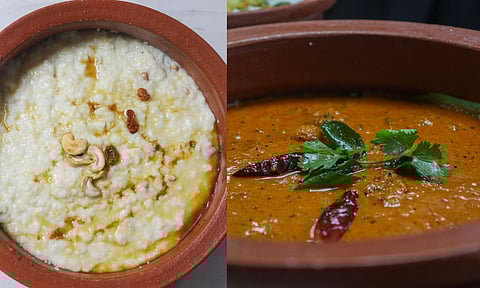 Venn pongal; Pachasundakkai kaara kulambu