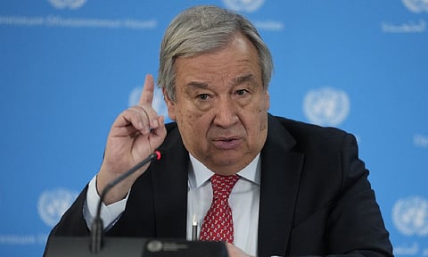 United Nations Secretary-General António Guterres (AP)&nbsp;