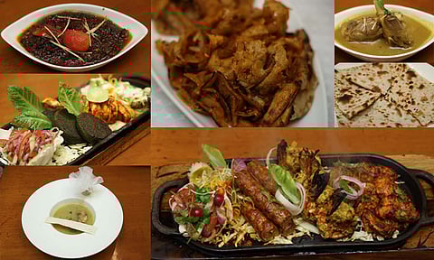 Variety of dishes at Beyond Indus (Photo: Manivasagan)