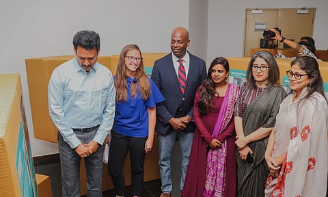 U.S. Consulate General Chennai hosts the inauguration of 'City of Hope: Gandhi, King, and the 1968 Poor People's Campaign' on January 20, 2025, at Anna Centenary Library, Chennai (Photo: Paul Ashish)