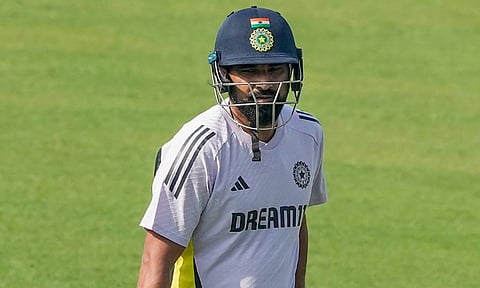 Mohammed Shami during practice session ahead of the T20 series against England (PTI)