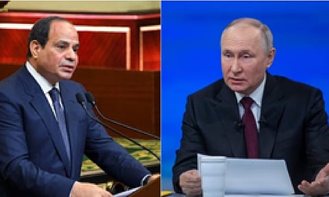 Abdel-Fattah al-Sisi; Vladimir Putin