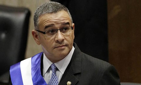 Former El Salvador President Mauricio Funes (AP)
