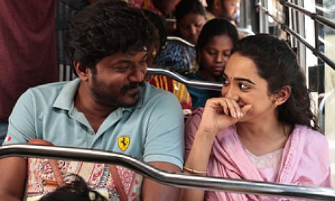 Still from Kudumbasthan movie