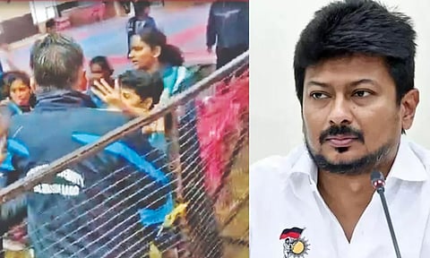 Visuals from the spot; Deputy Chief Minister Udhayanidhi Stalin&nbsp;