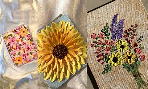 Chennai-based artist Silviya Jasy J’s journey of passion and perseverance through textured art