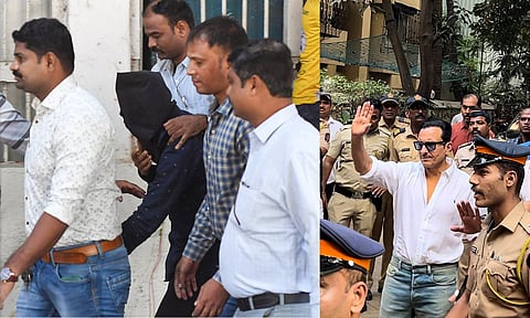 Shareeful Islam Shehzad Mohammad Rohilla Amin Fakir alias Vijay Das, arrested for allegedly stabbing Bollywood actor Saif Ali Khan (PTI)&nbsp;