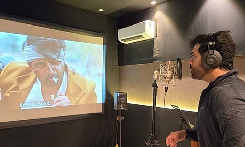 Dubbing stills from Arun Vijay (Image/X)