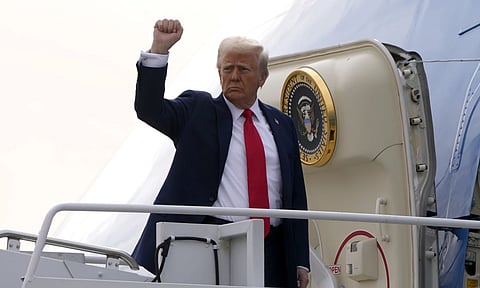 US President Donald Trump (AP)