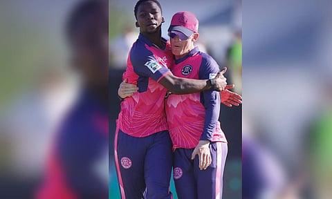 &nbsp;Paarl Royals team players (IANS)