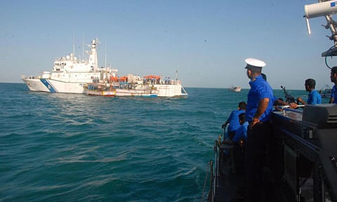 A file photo of the Sri Lankan Navy