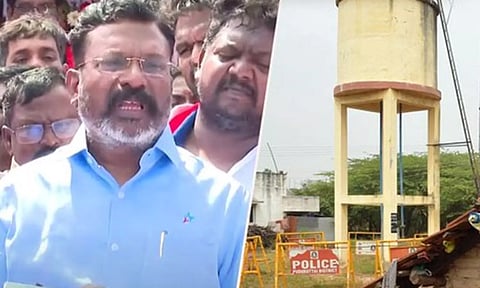 Vengaivayal case: Thirumavalavan slams State government for blocking access, demands CBI probe