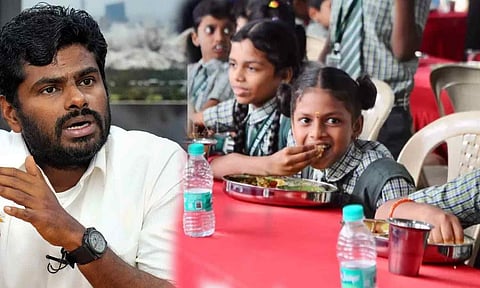 Privatising breakfast scheme undermines lofty goals, pins down a weak Amma Unavagam: BJP