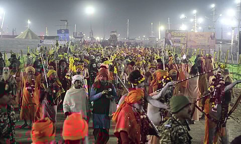 AI-based surveillance to boost safety of pilgrims at Kumbh Mela (PTI)&nbsp;