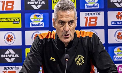 Punjab FC head coach Panagiotis Dilmperis