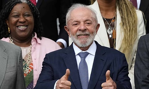Brazil’s President Luiz Inacio Lula da Silva (AP)&nbsp;