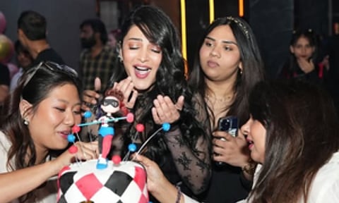 Actress and singer Shruti Haasan celebrates her birthday (Instagram)
