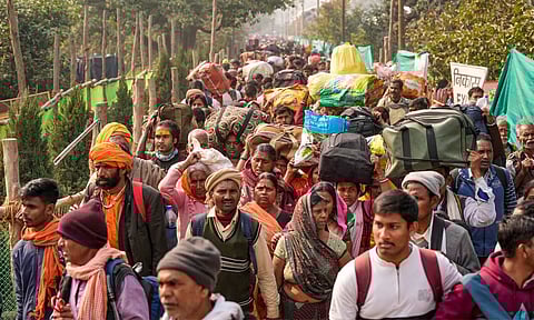 &nbsp;Maha Kumbh Mela festival (PTI)