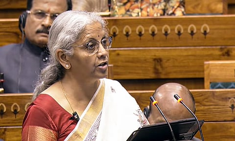 Nirmala Sitharaman presents the Union Budget 2025-26 in the Lok Sabha