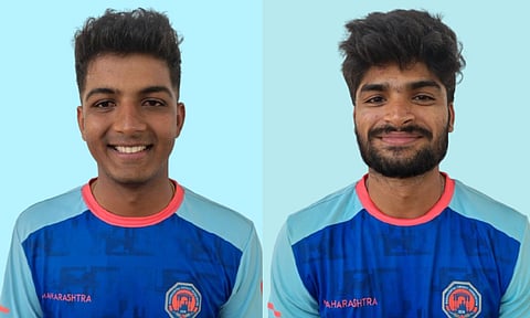 (L-R) Sachin Dhas; Harshal Kate