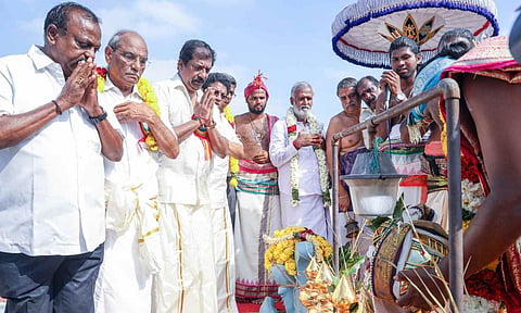 TN HR&amp;CE held the 2,500th temple consecration since the DMK returned to power in 2021