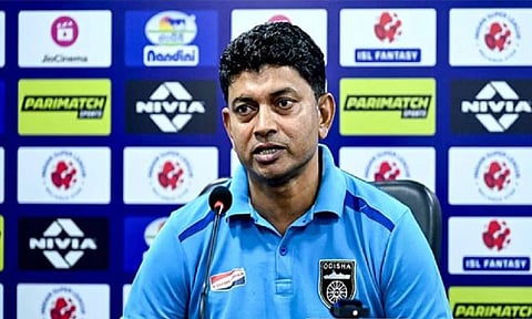 Odisha FC assistant coach Anthony Fernandes
