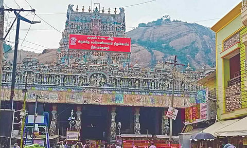 Devotees get access into temple at Tiruparankundram after normalcy was restored on Wednesday