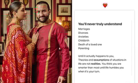 Kareena Kapoor with Saif Ali Khan