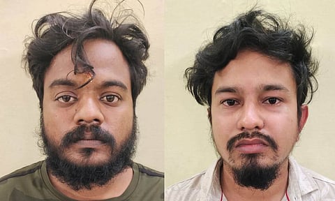 (L-R) Karthikeyan and Kushal