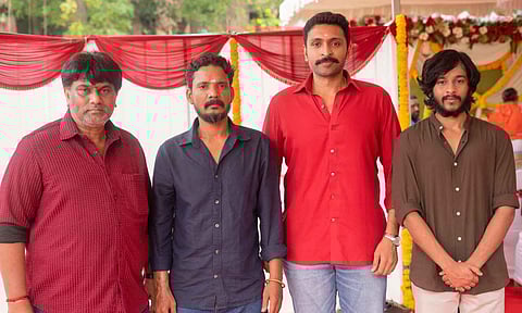 SS Lalit Kumar, Suresh, Vikram Prabhu and LK Akshay Kumar