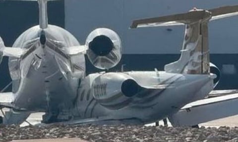 Visual from the spot (X)