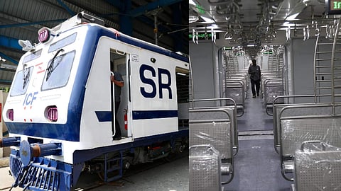 Representative image of EMU suburban train